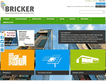 Tablet Screenshot of bricker-project.com